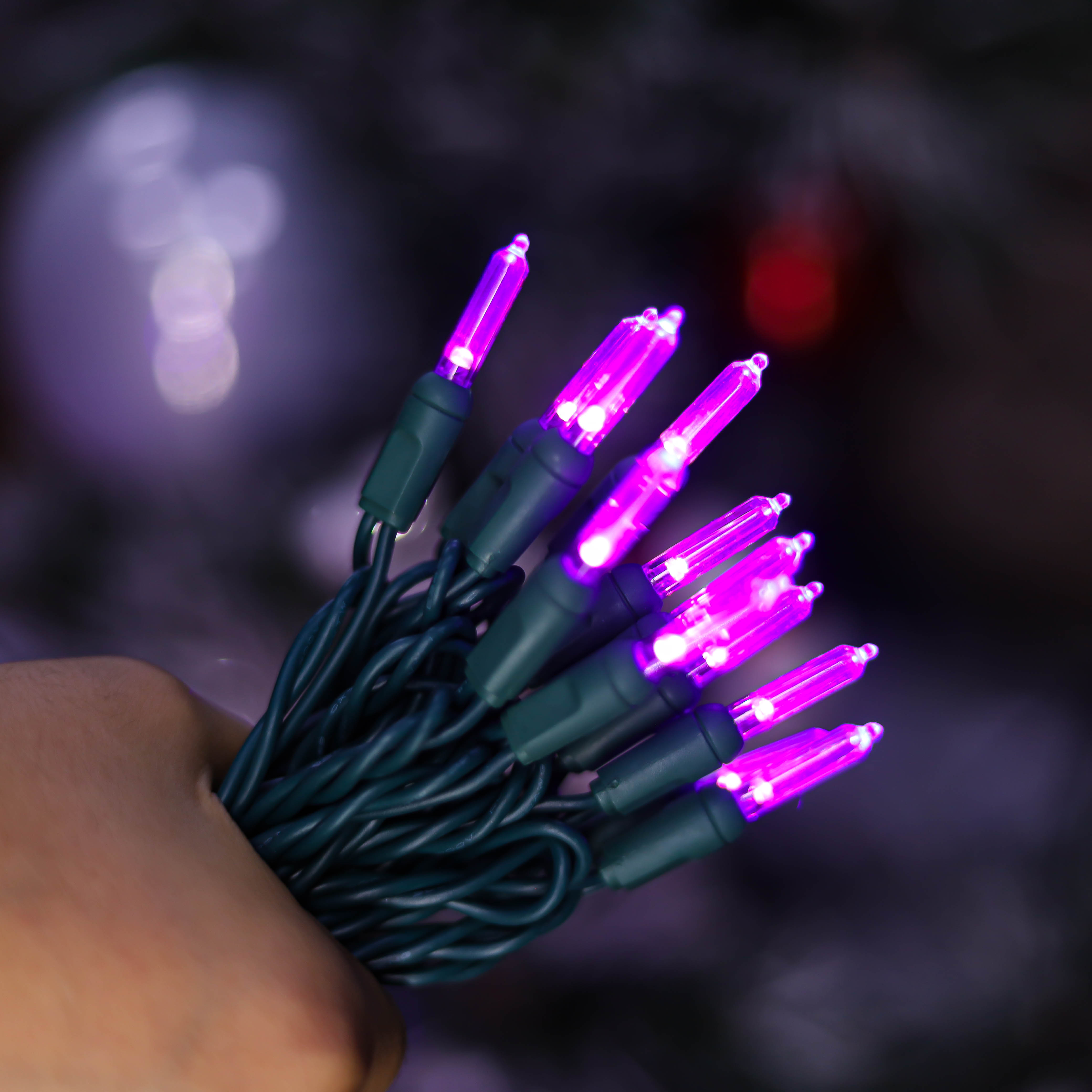 La stringa di UL T5 LED illumina la luce viola di Natale della luce di Halloween