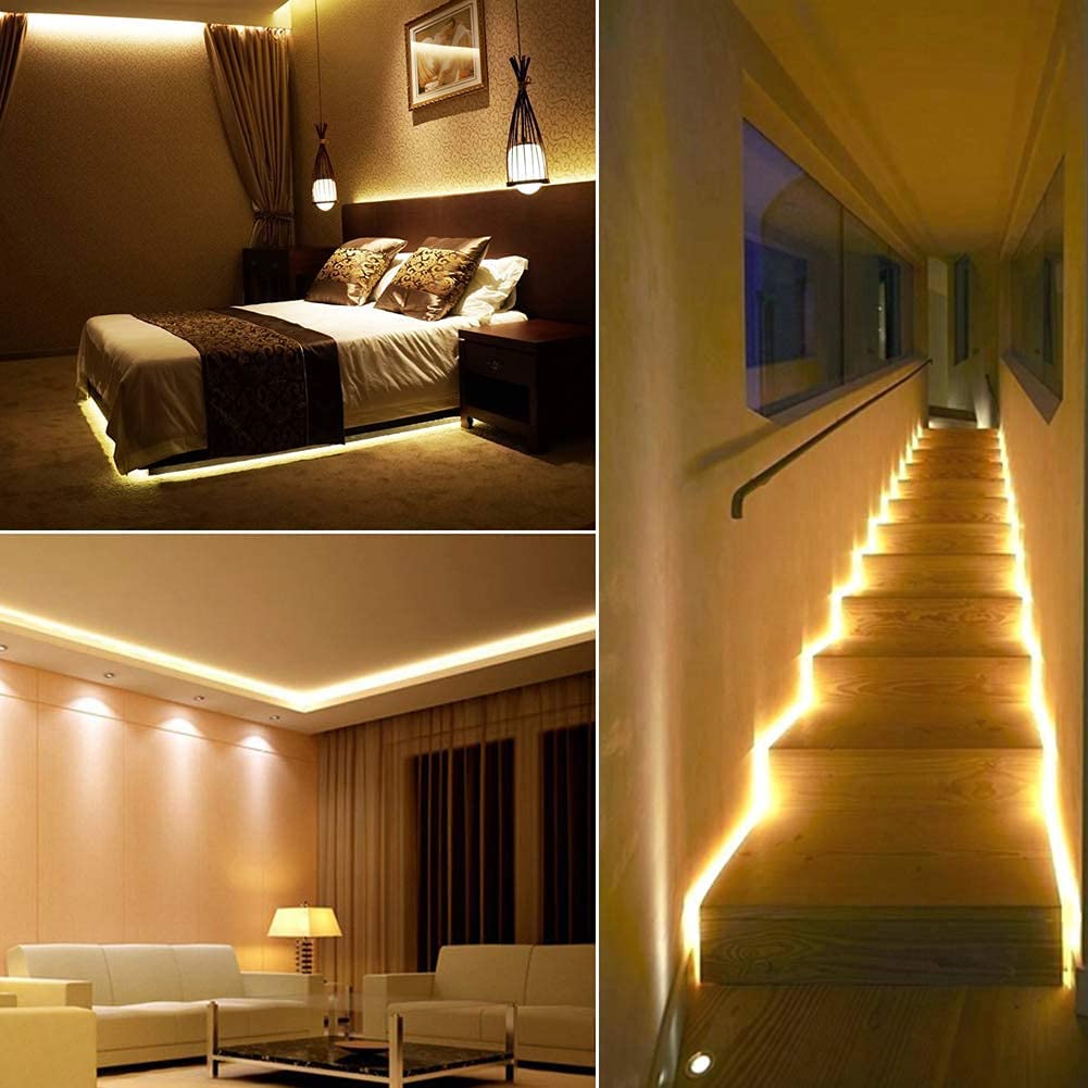 Luci al neon a LED da 110 V gialle