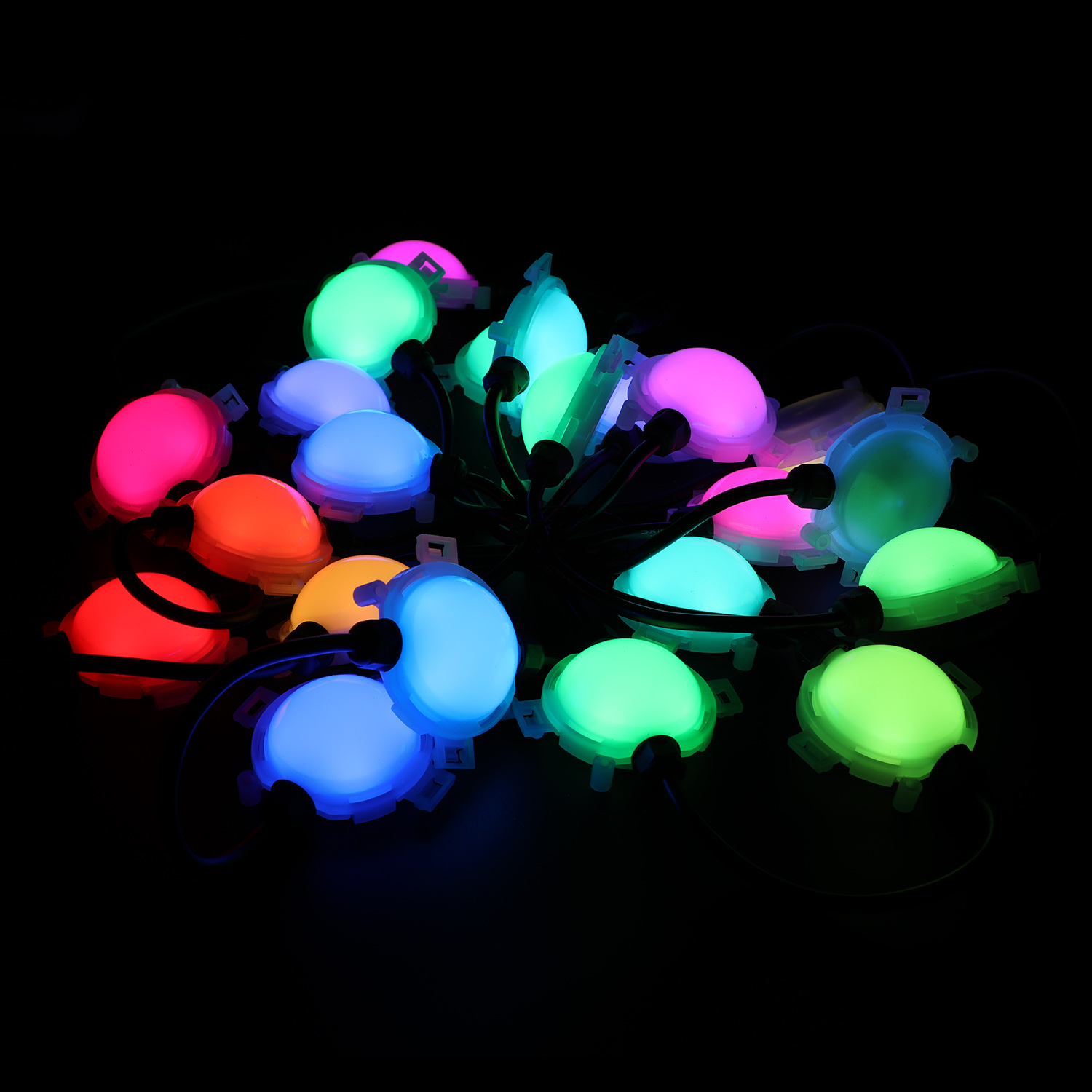 Luce Pixel Dome RGB impermeabile 24V