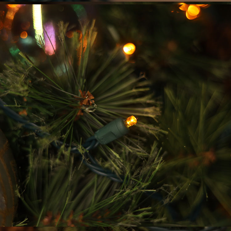 Luci a LED GIALLI ANGOLO DI LUNGO 5 MM