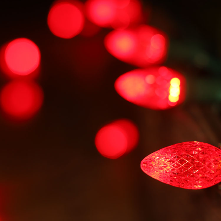 Lampadine di ricambio a LED rossi impermeabili per interni ed esterni