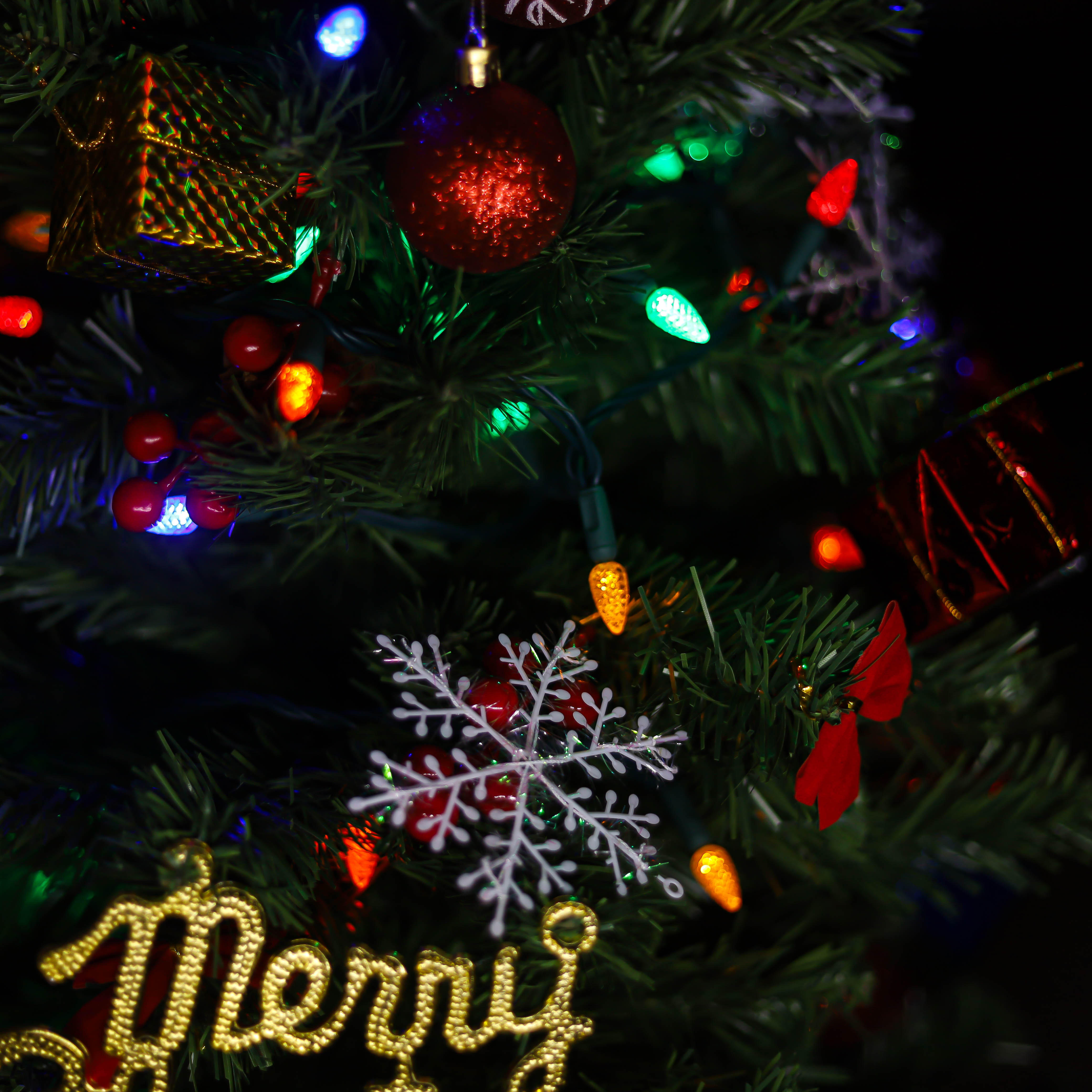 La stringa LED UL C3 illumina la luce natalizia multicolore per esterni