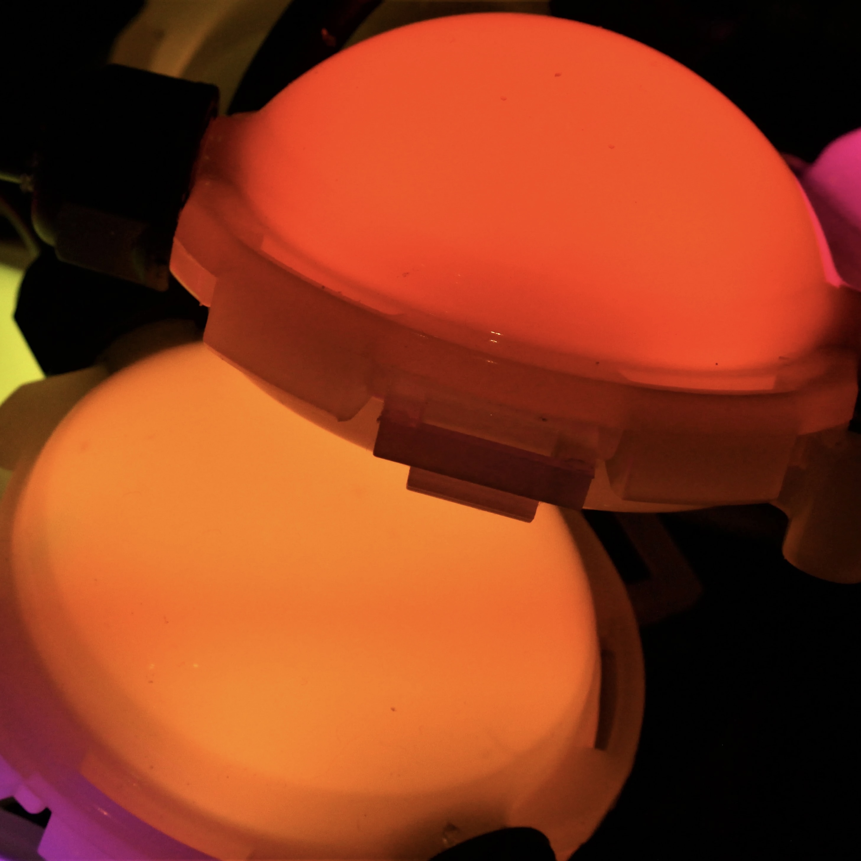 Luce Pixel Dome RGB impermeabile 24V