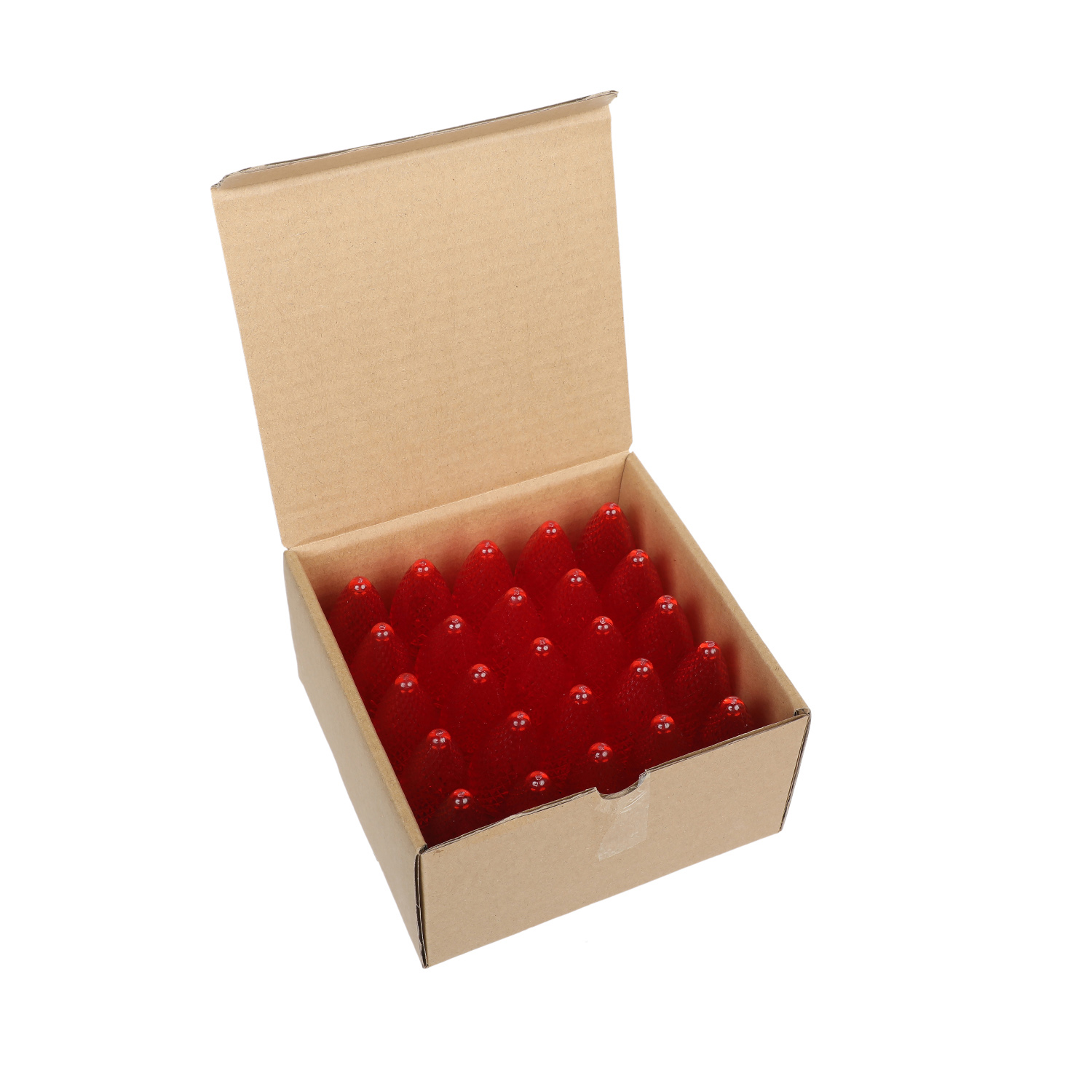 Lampadine di ricambio natalizie Minleon C9 LED LED rosso 