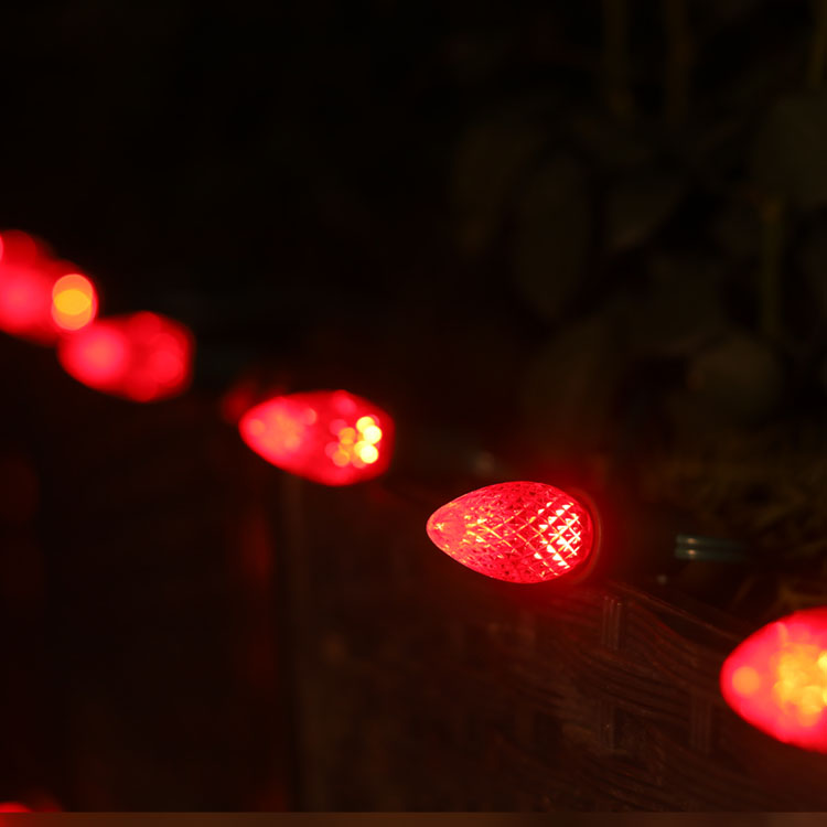 Lampadine di ricambio a LED rossi impermeabili per interni ed esterni