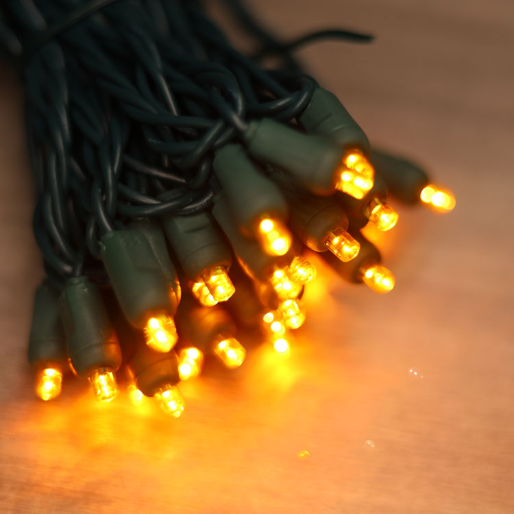 Luci a LED GIALLI ANGOLO DI LUNGO 5 MM