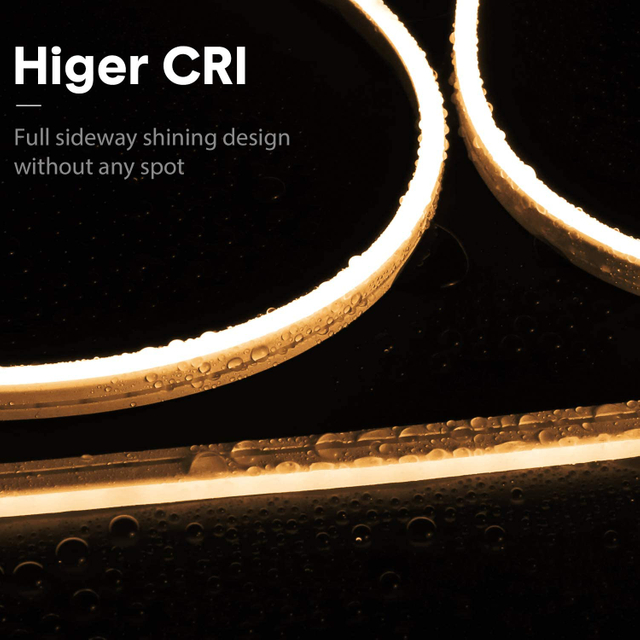 Luce al neon bianca calda 12V