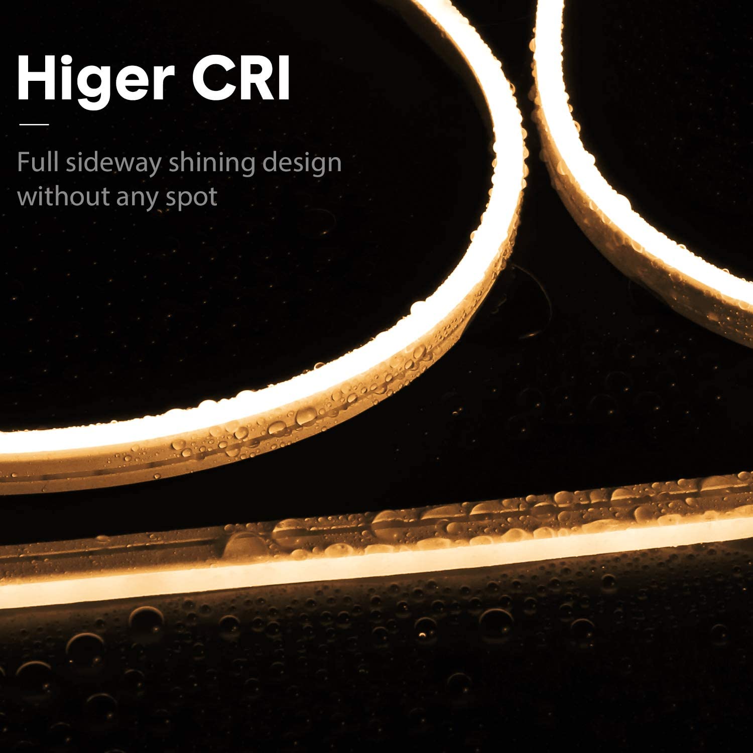 Luce al neon bianca calda 12V