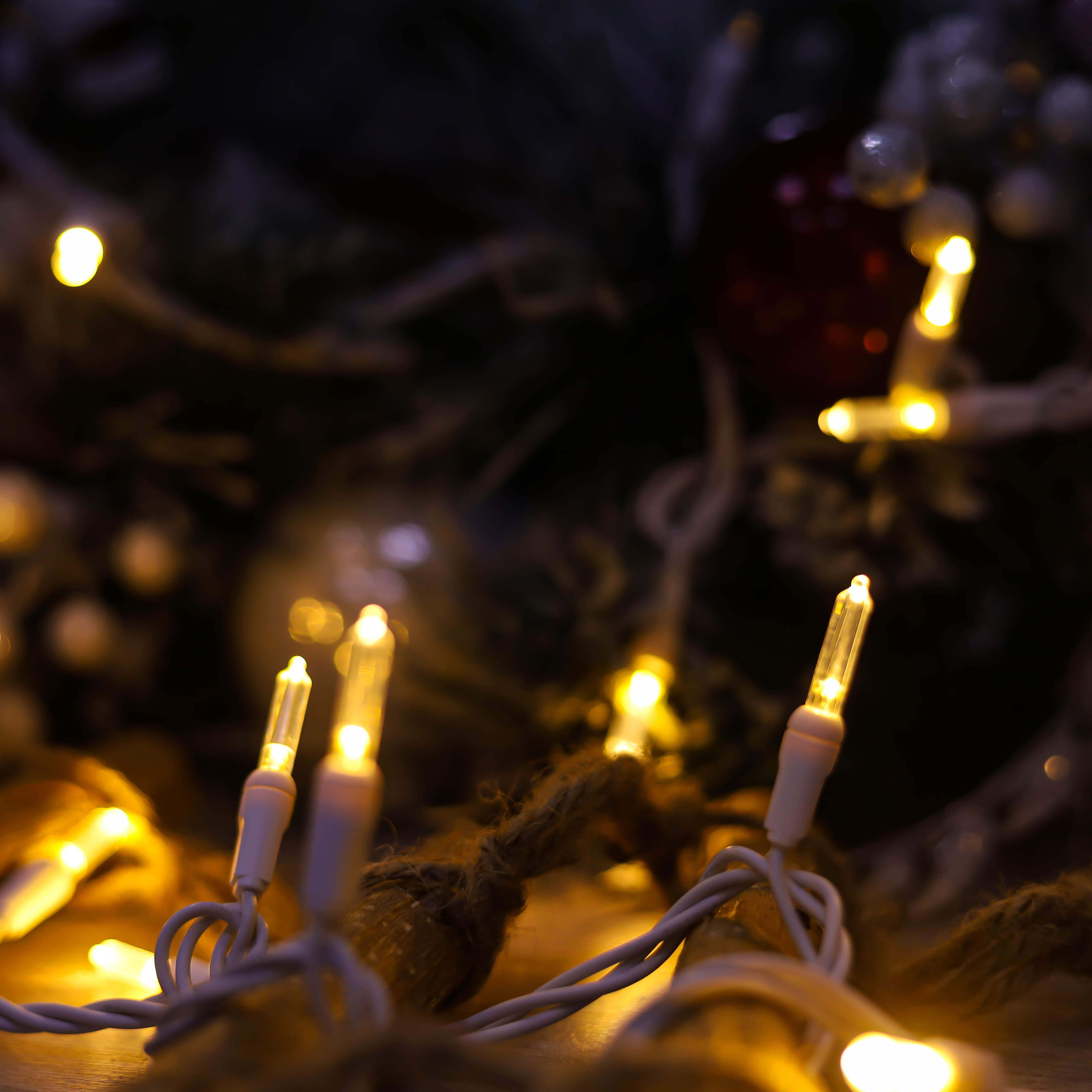 T5 Luci a LED di Natale White White White White