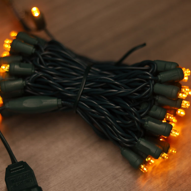 Luci a LED GIALLI ANGOLO DI LUNGO 5 MM