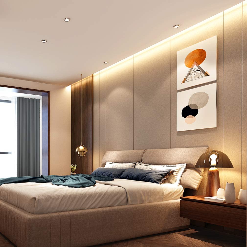 Luce al neon bianca calda 12V