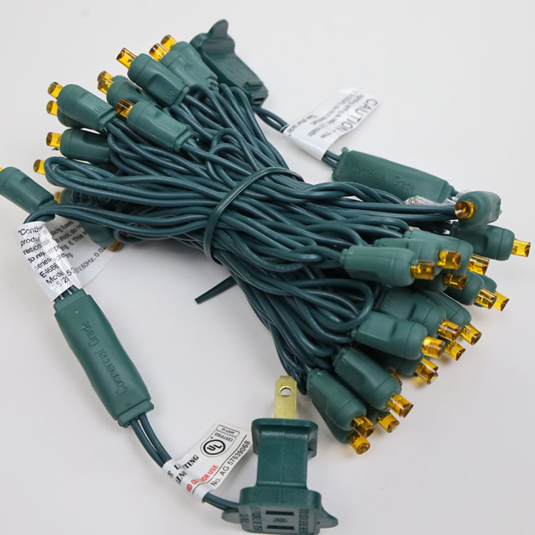 Luci a LED GIALLI ANGOLO DI LUNGO 5 MM