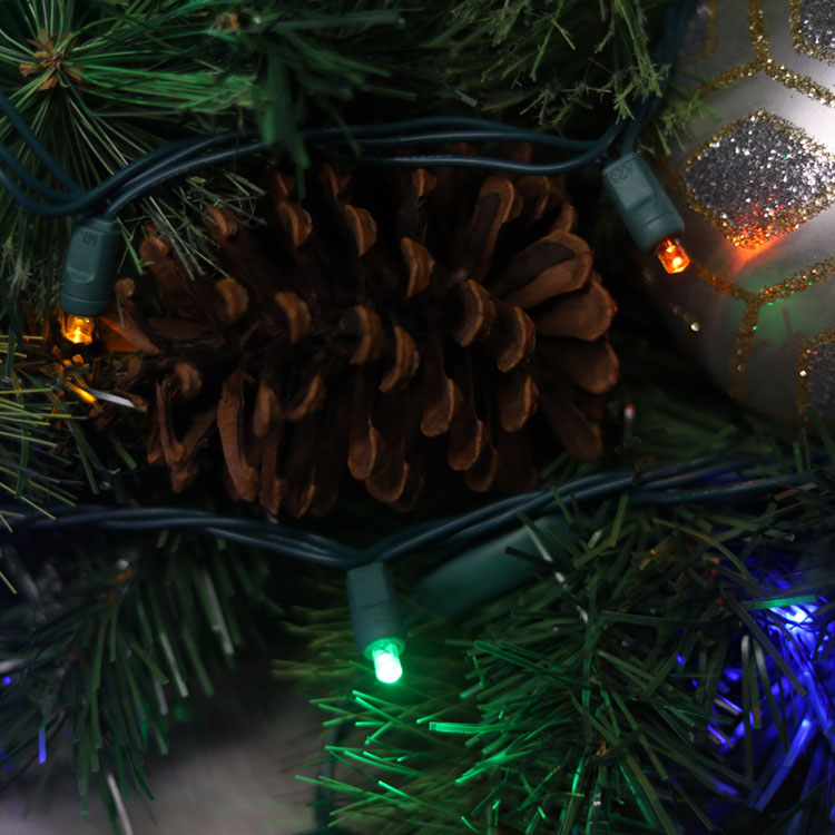 Set di luci mini LED da 5 mm UL Multi luci natalizie a LED UL