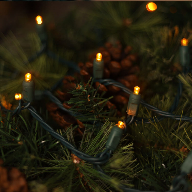 Luci a LED gialle grandangolari da 5 mm