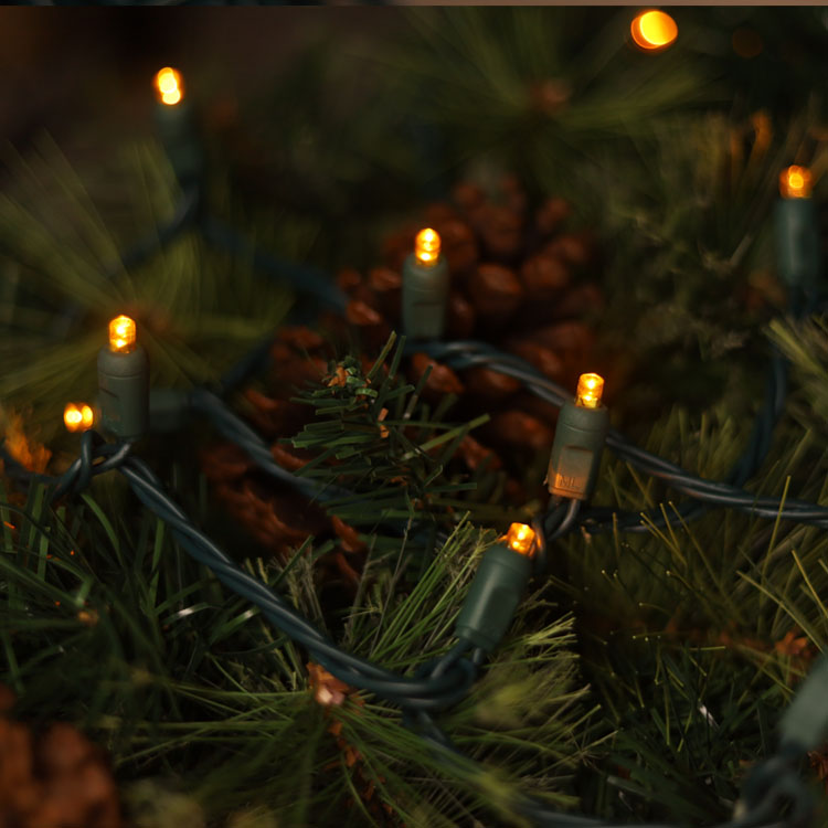 Luci a LED GIALLI ANGOLO DI LUNGO 5 MM