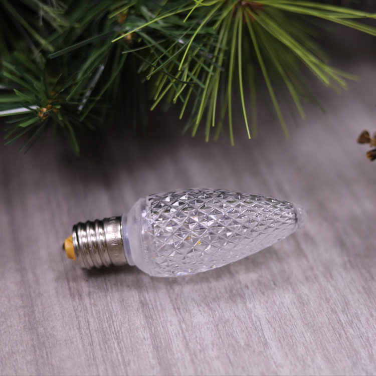 Lampadine sostitutive LED Minleon C9 E17 impermeabili bianche calde UL