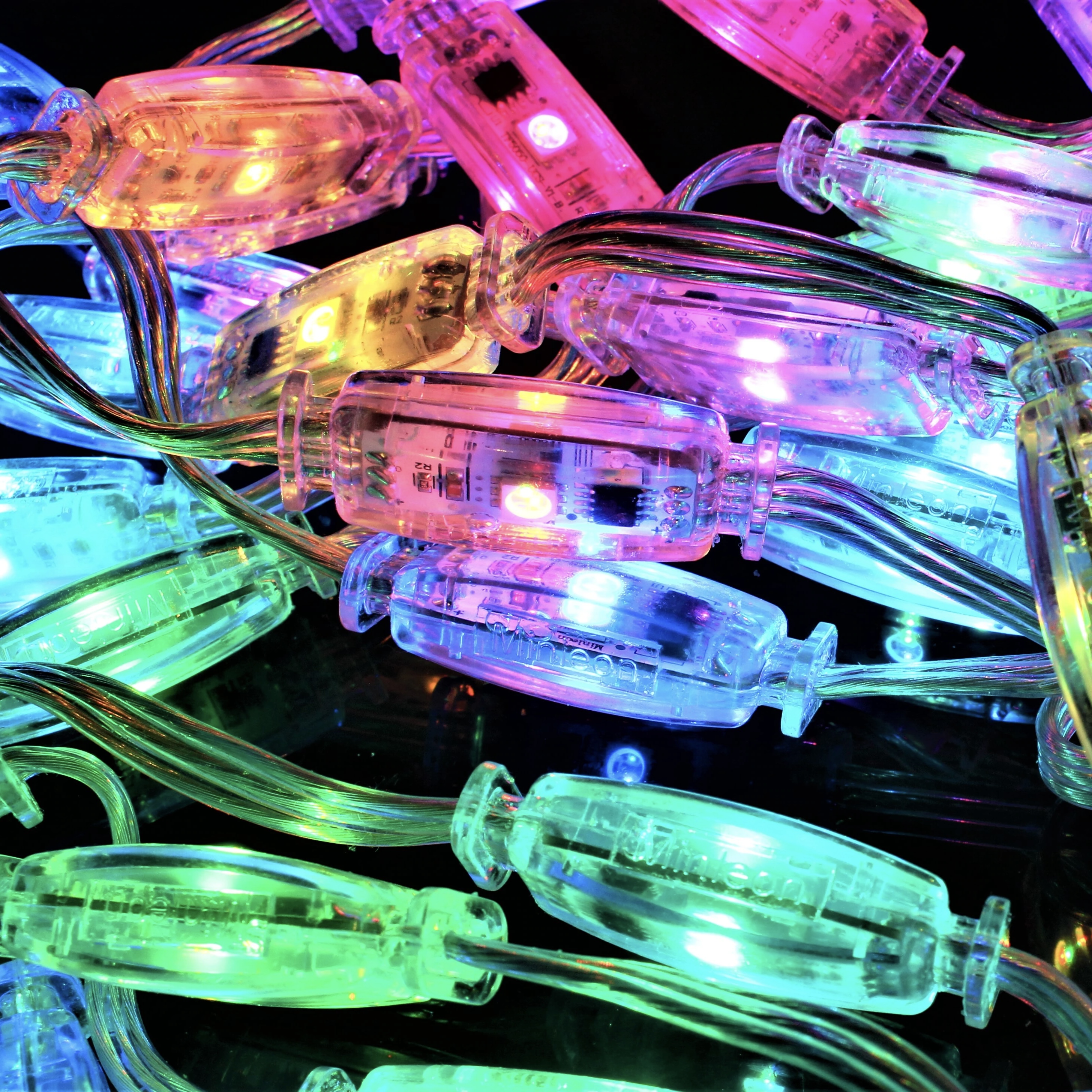 Luci per ciottoli DMX RGB impermeabili UL CE da 12 V