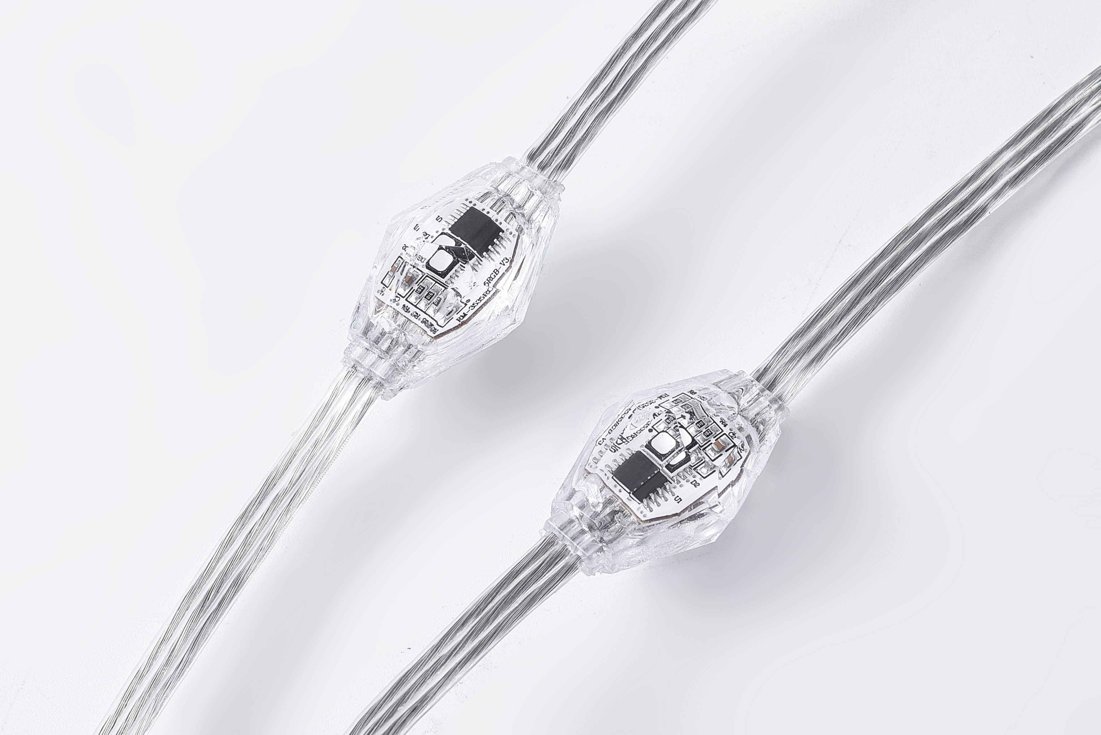 Luci diamante RGB Luci pixel 12V DC SMD3535 Luci SPI IP65