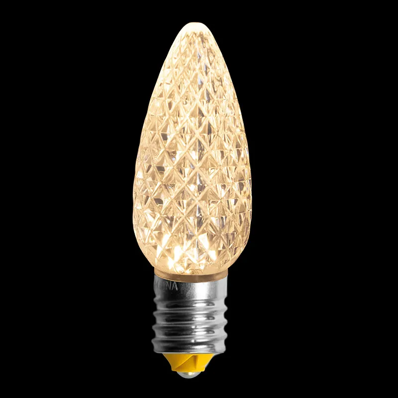 Lampadina LED sfaccettata C9 V2 – Bianco caldo solare