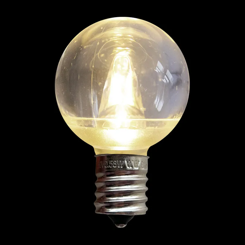 Lampadine sostitutive LED Minleon G40 E17 impermeabili bianche calde UL