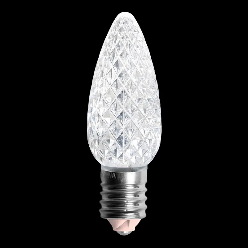 Lampadina LED sfaccettata C9 V2 – Bianco puro