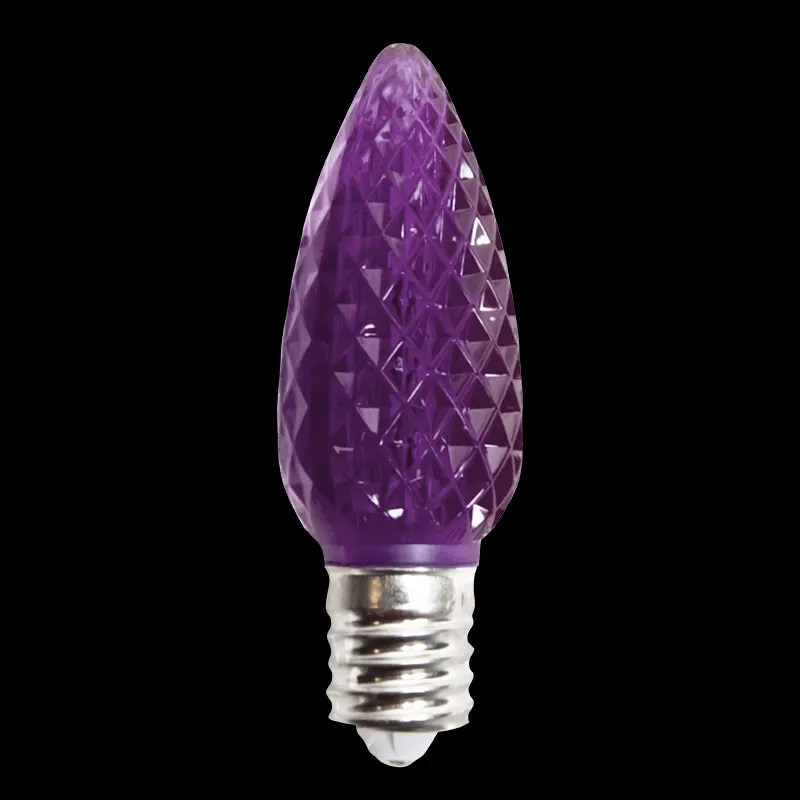 Lampadine LED viola UL C9 Halloween