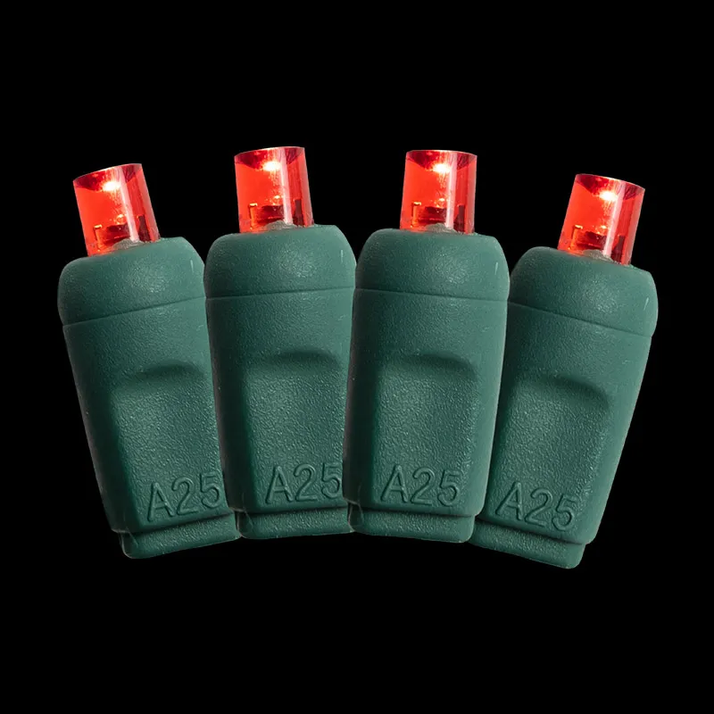 Luci natalizie a LED rosse da 100 l 5 mm impermeabili all'aperto