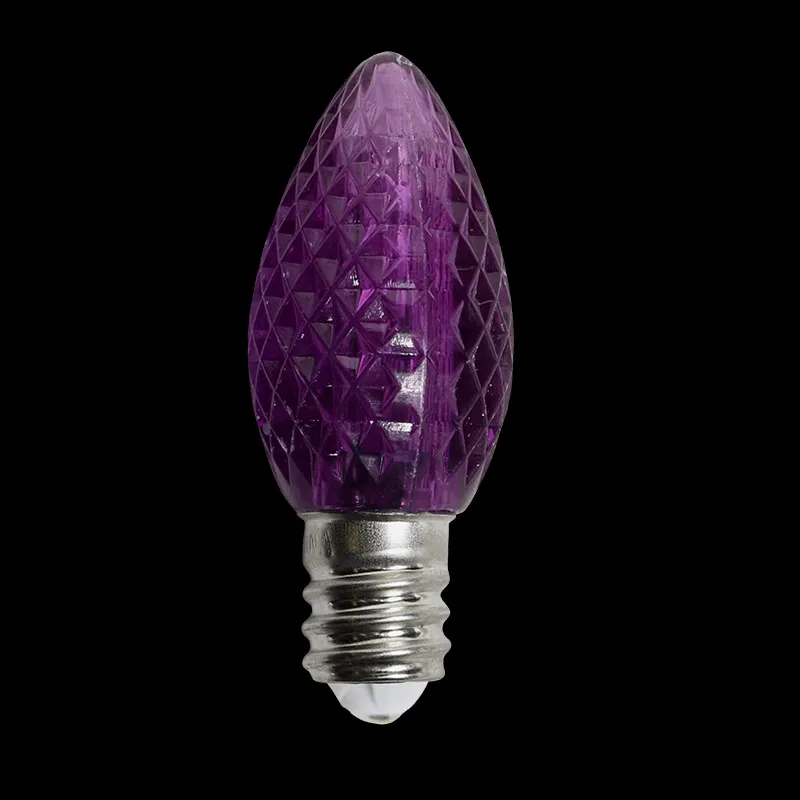 Lampadine sostitutive LED C7 viola UL da 120 V​