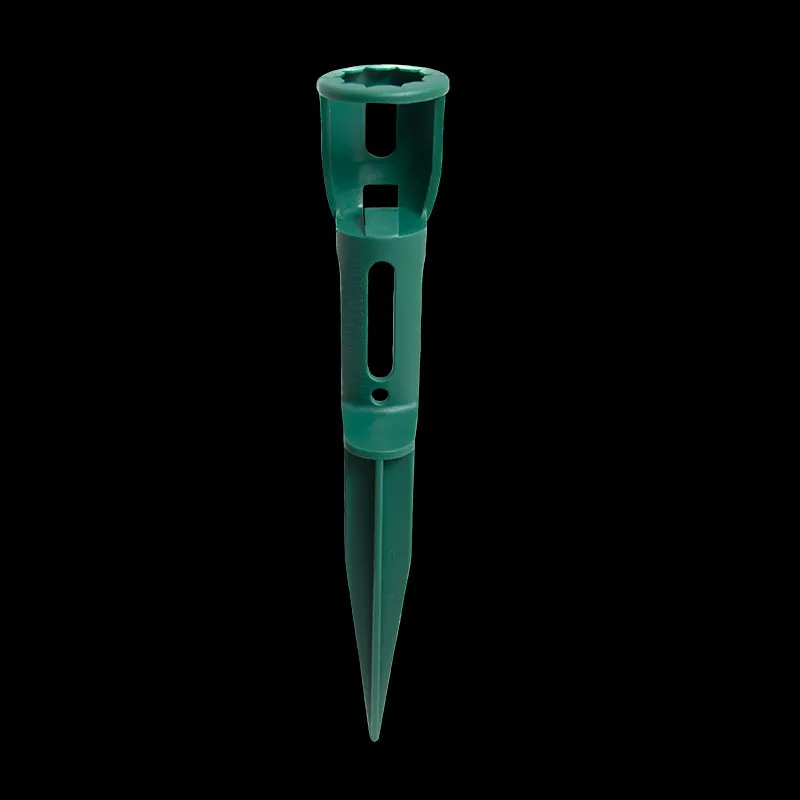 Parte superiore circolare del picchetto da terra C9 da 7″ – Verde