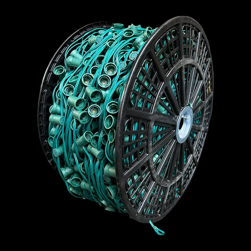 Cavo presa 1000′ C9 SPT-1 Spaziatura 24″ – Verde