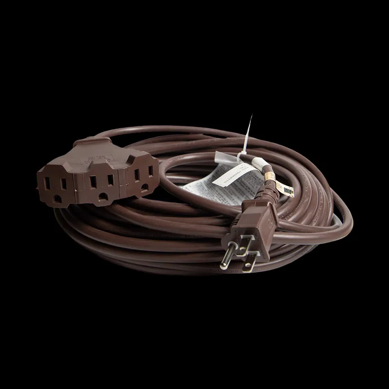 Cavo di prolunga Triple Tap da 100′ – Marrone