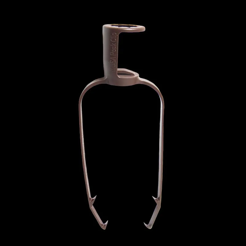 Clip per visiera – Marrone