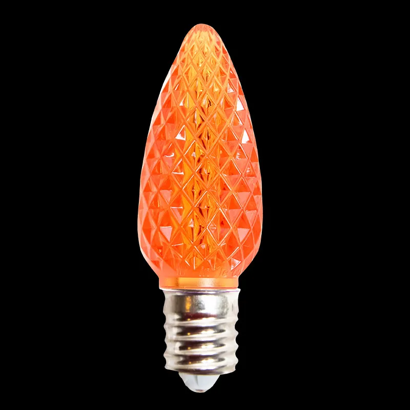 Lampadina LED sfaccettata C9 V2 – Arancione