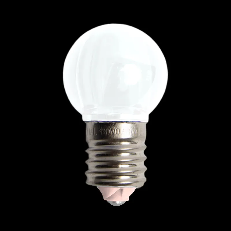 Lampadine LED bianco puro trasparente liscio UL G30 E17 da 130 V