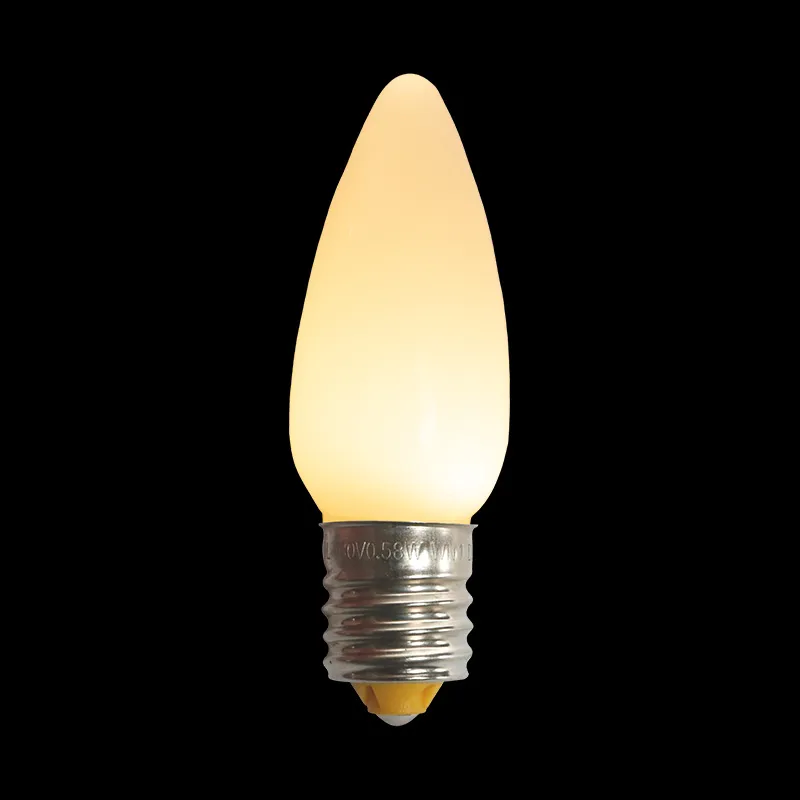 Lampadina LED C9 opaca Sun White Warm