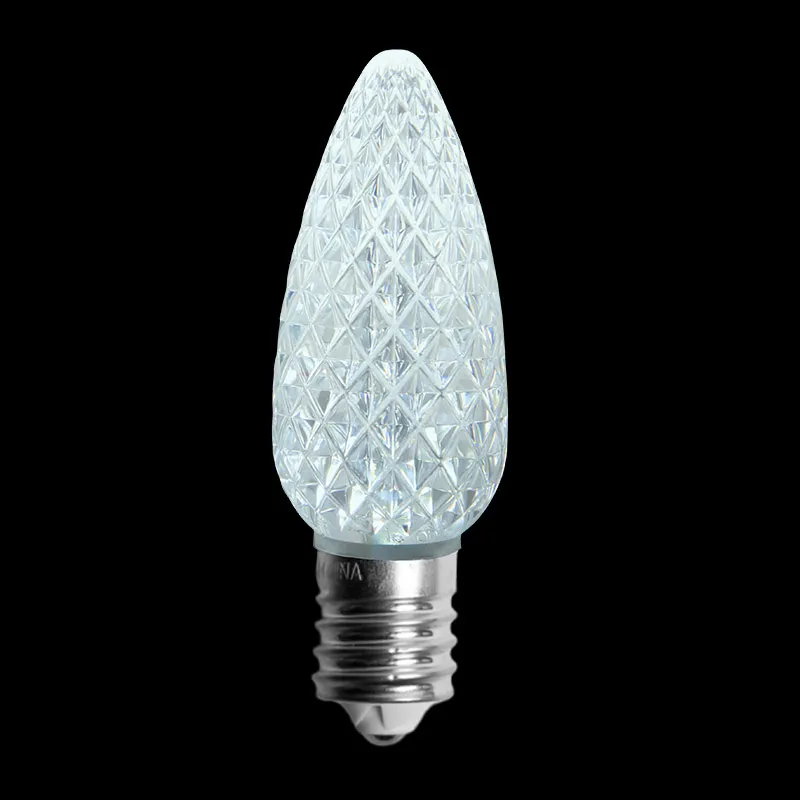 Lampadine sostitutive C9 Minleon LED Lampadina natalizia bianca fredda UL impermeabile