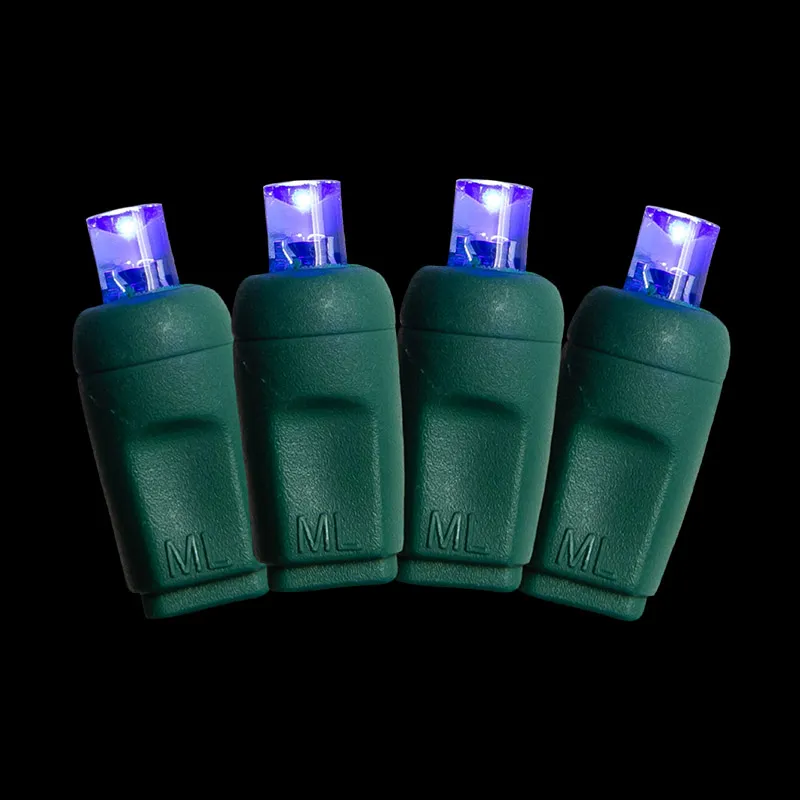 Luci natalizie a LED blu da 100 l 5 mm impermeabili per esterni