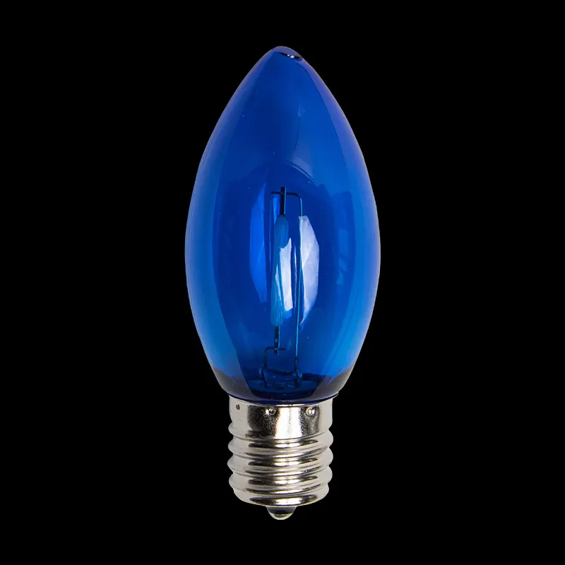 Lampadina a filamento LED C9 – Blu