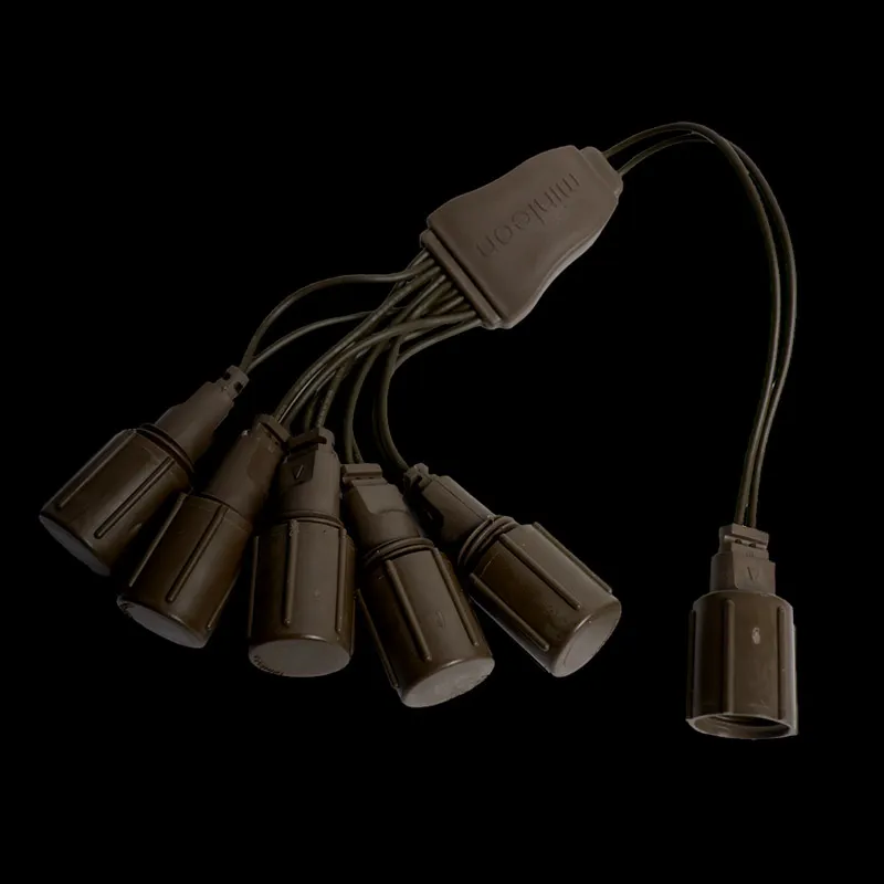 Splitter coassiale a 5 vie – Marrone