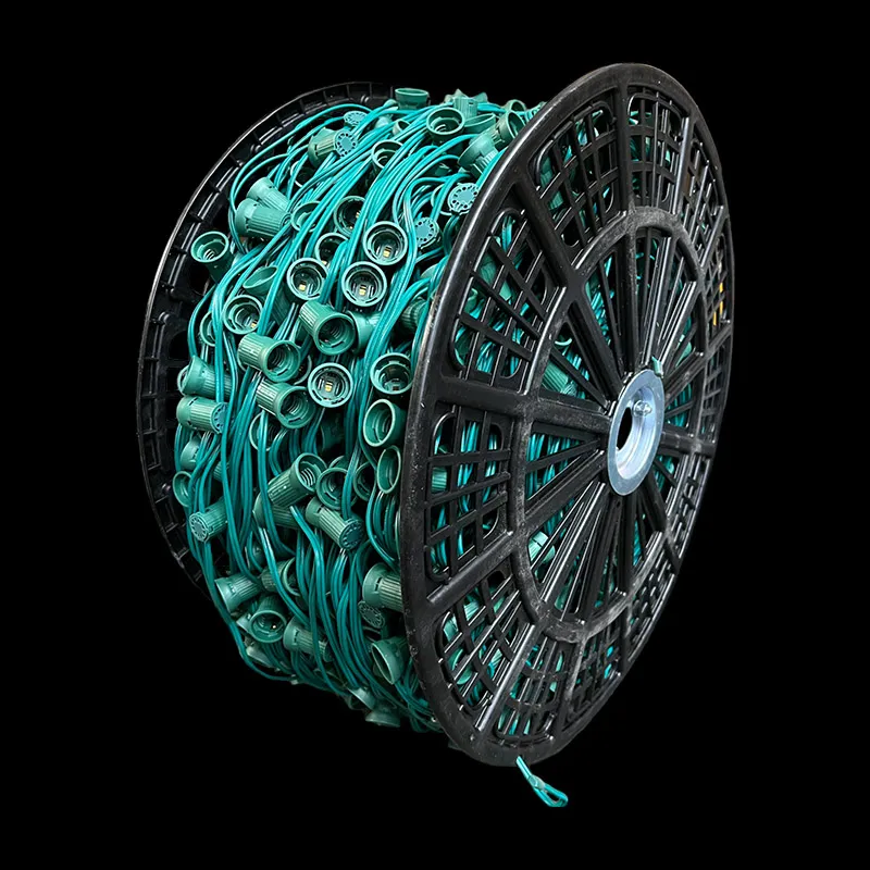 Cavo presa 1000′ C7 SPT-1 Spaziatura 12″ – Verde