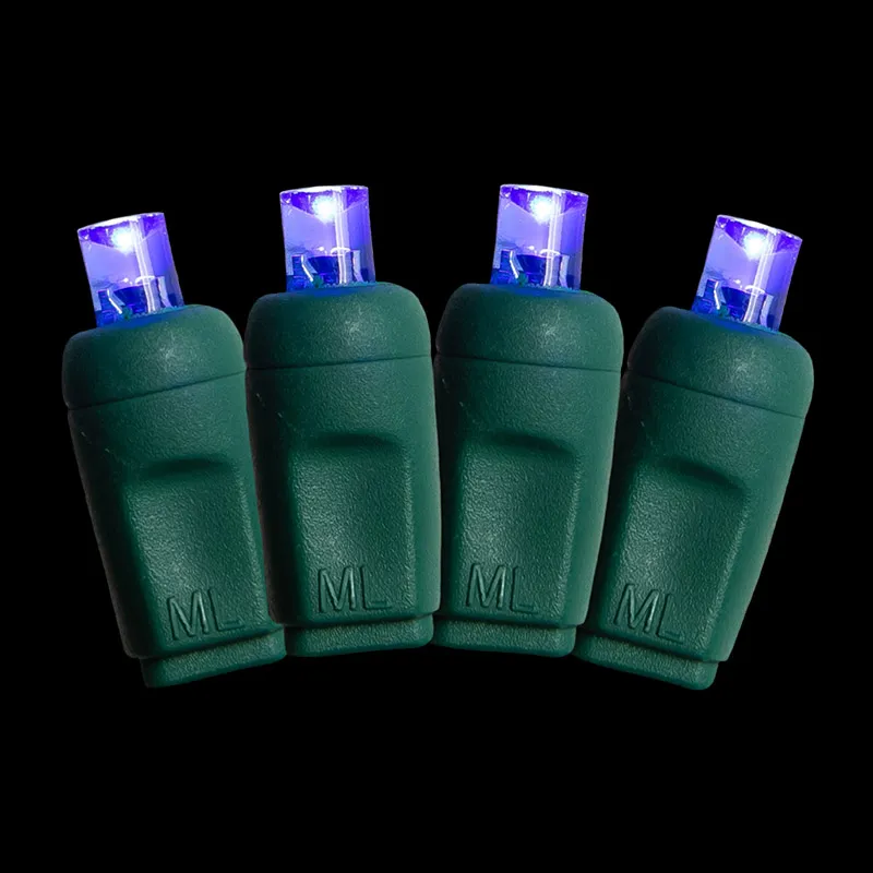 Luci natalizie a LED blu da 50L 5MM impermeabili per esterni